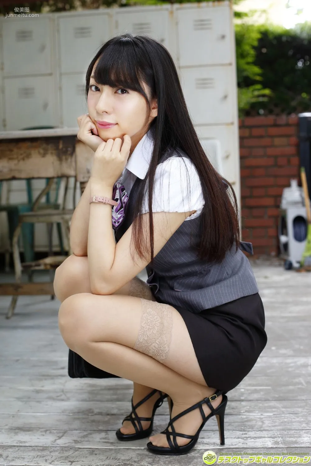 Saki Miyamoto "2014 Jun Nittelegenic Best Mature Wife Award!" Photo Set [DGC] NO.1267 photo 20