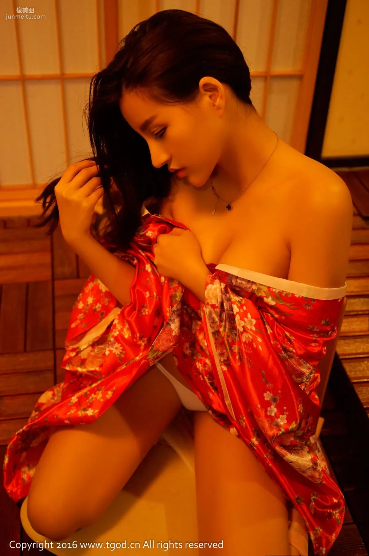 Wang Peini, Naturally Perfect, Beauty Beyond Any Moral Restraint [TGOD] Photo Set photo 38