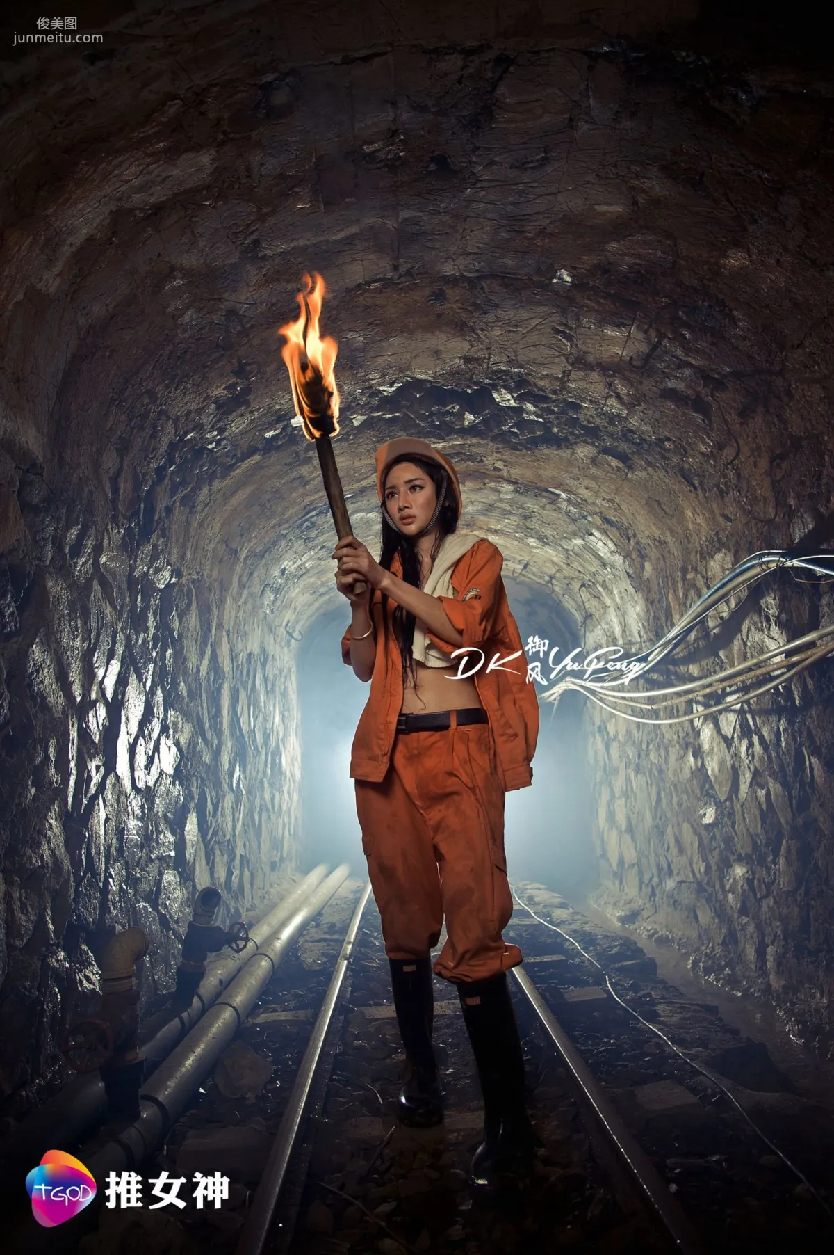 婕西兒jessie《礦工女神》 [推女神TGOD] 寫真集 20