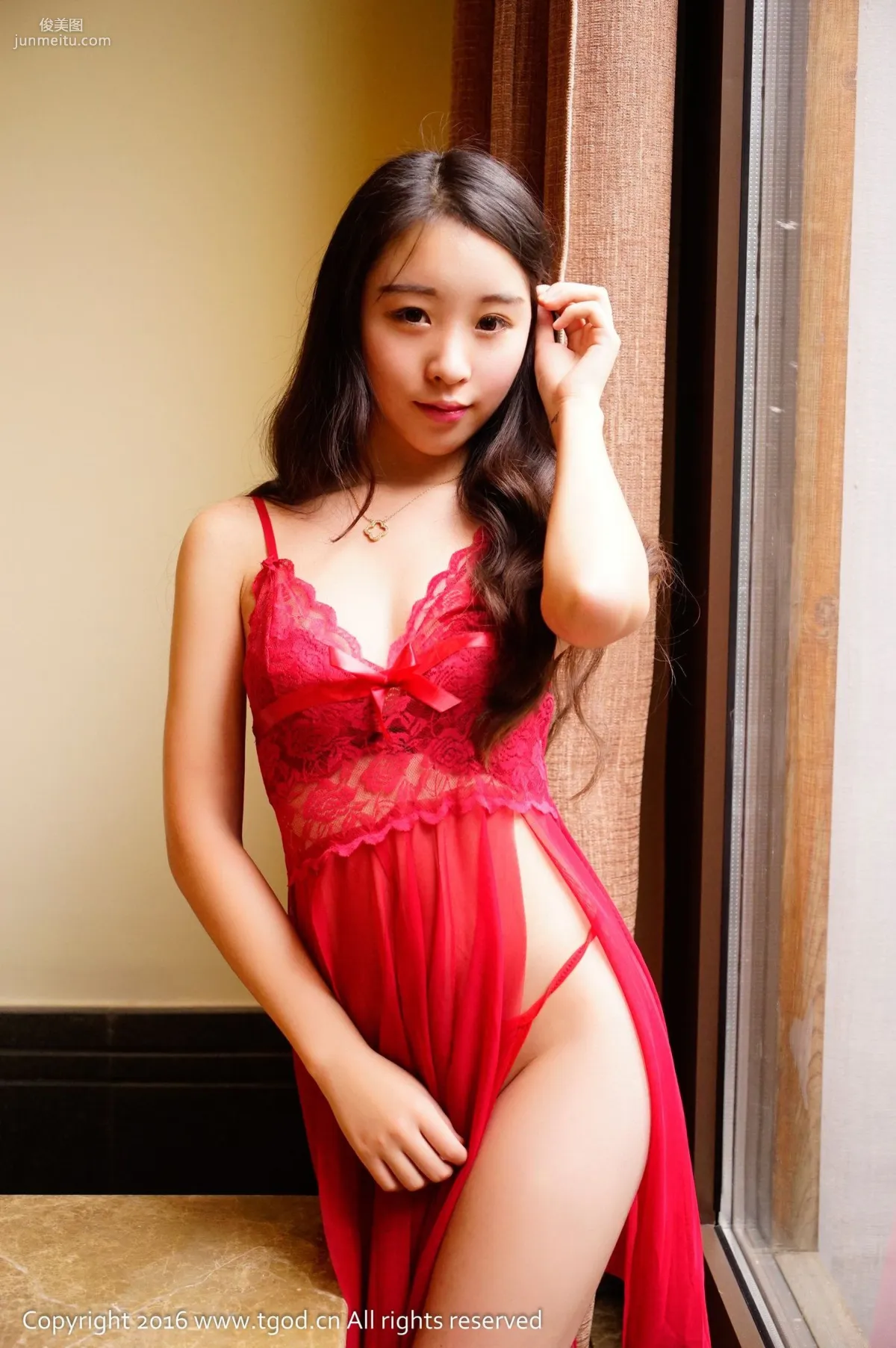 Zixuan Crystal, Pure and Hot Good Girl [TGOD] Photo Set photo 29