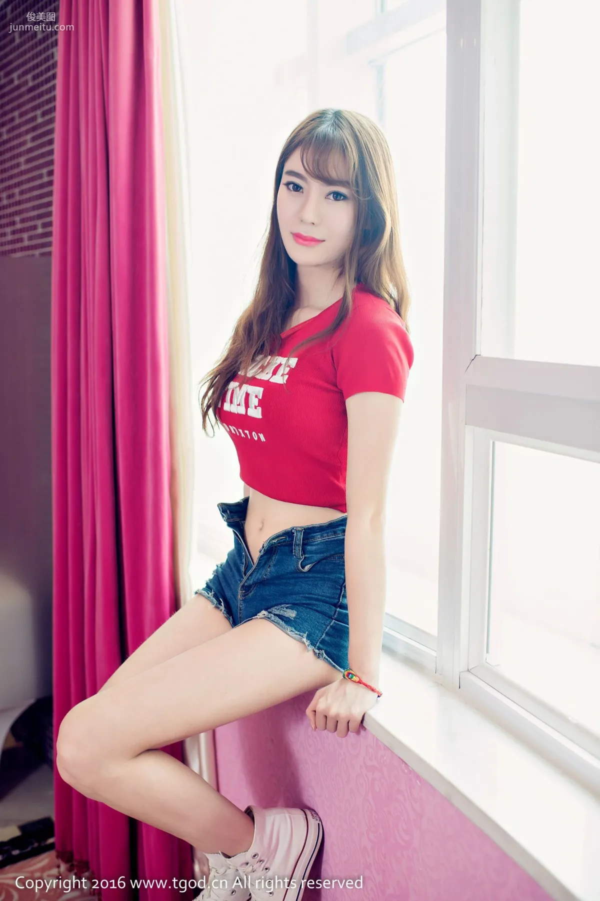 Yutong Ci-ci, Youthful Girl, Lovely and Sweet Red Cherry Lips [TGOD] Photo Set photo 4
