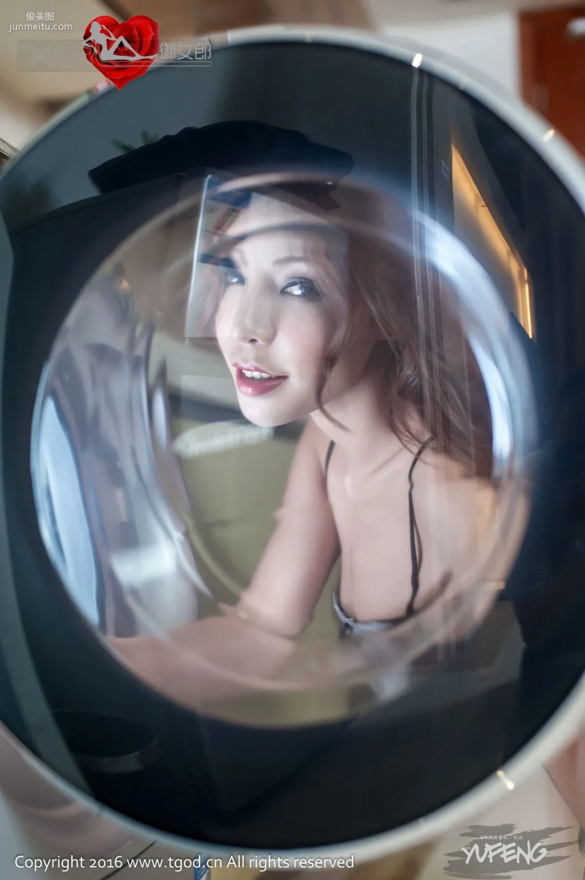 Elise Tan Xiaotong, F-Cup Gorgeous Display of Sexy Boudoir [TGOD] Photo Set photo 7