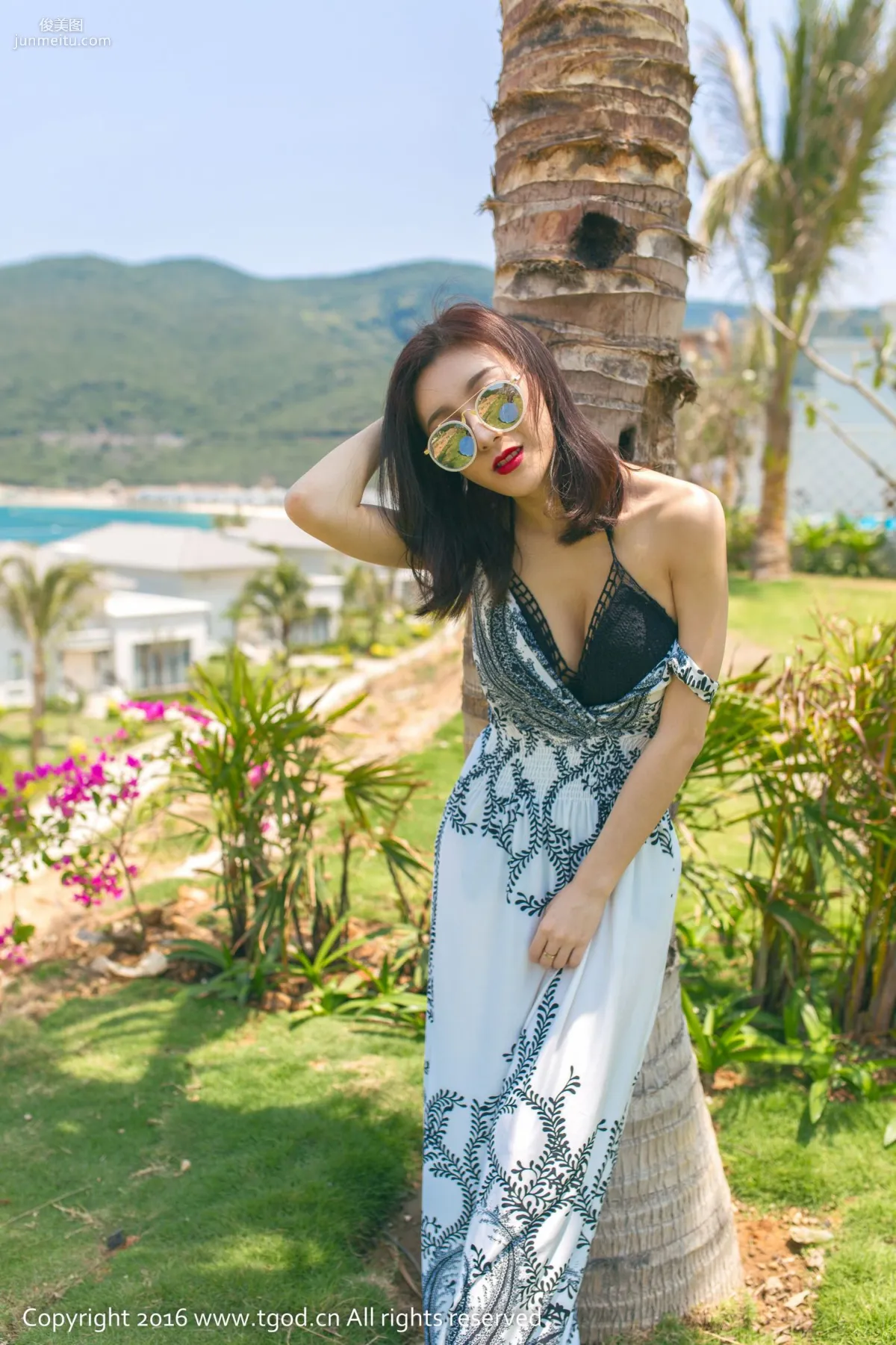 Xu Zirui hana 'Spring in Full Bloom, True Temptation' [TGOD] Photo Set photo 22