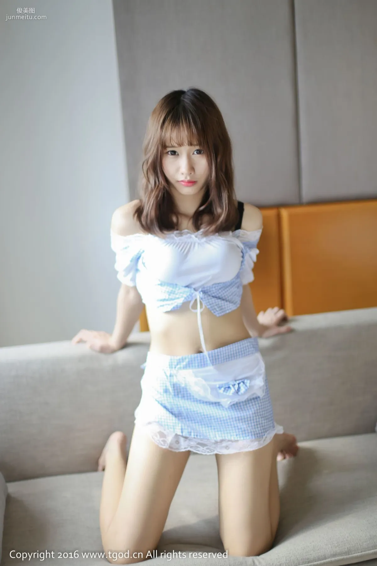itt Nika Playful and Cute Student Style Uniform Seduction [TGOD] Photo Set photo 27