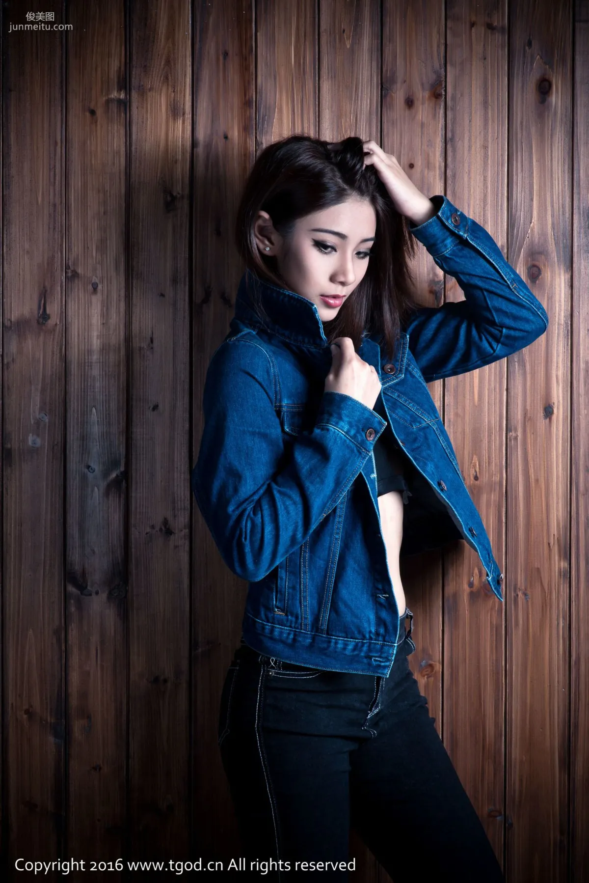 Lee Xiaotang, Girl Obsessed with Tattoos, Primitive Wildness [TGOD] Photo Set photo 48
