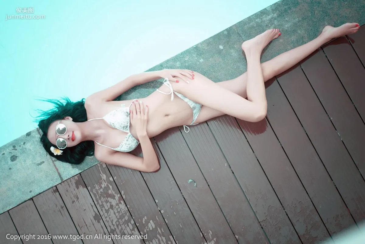 婕西兒jessie《性感翹臀大長腿》 [推女神TGOD] 寫真集 38