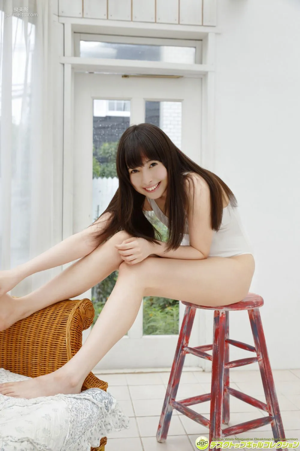Ai Nishida, A Half-Japanese Intellectual Beauty Who Loves Cosplay! Photo Set [DGC] NO.1270 photo 70
