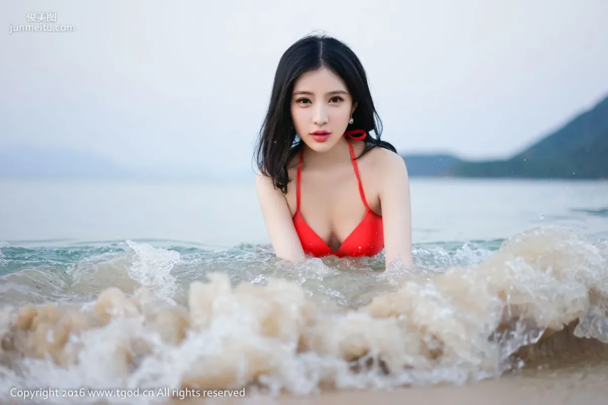 Shi Yijia Kitty Jiang, Pure Face Blooms Only for You [TGOD] Photo Set photo 47