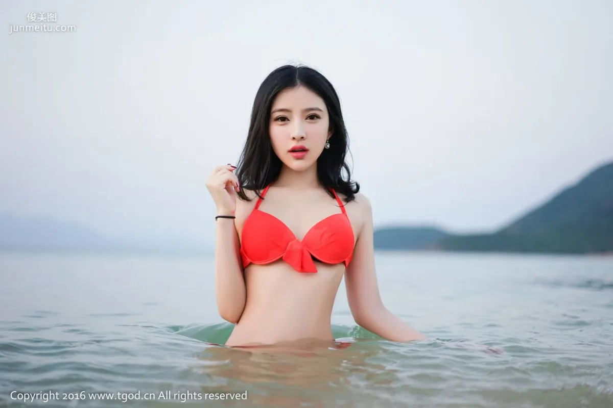 Shi Yijia Kitty Jiang, Pure Face Blooms Only for You [TGOD] Photo Set photo 44