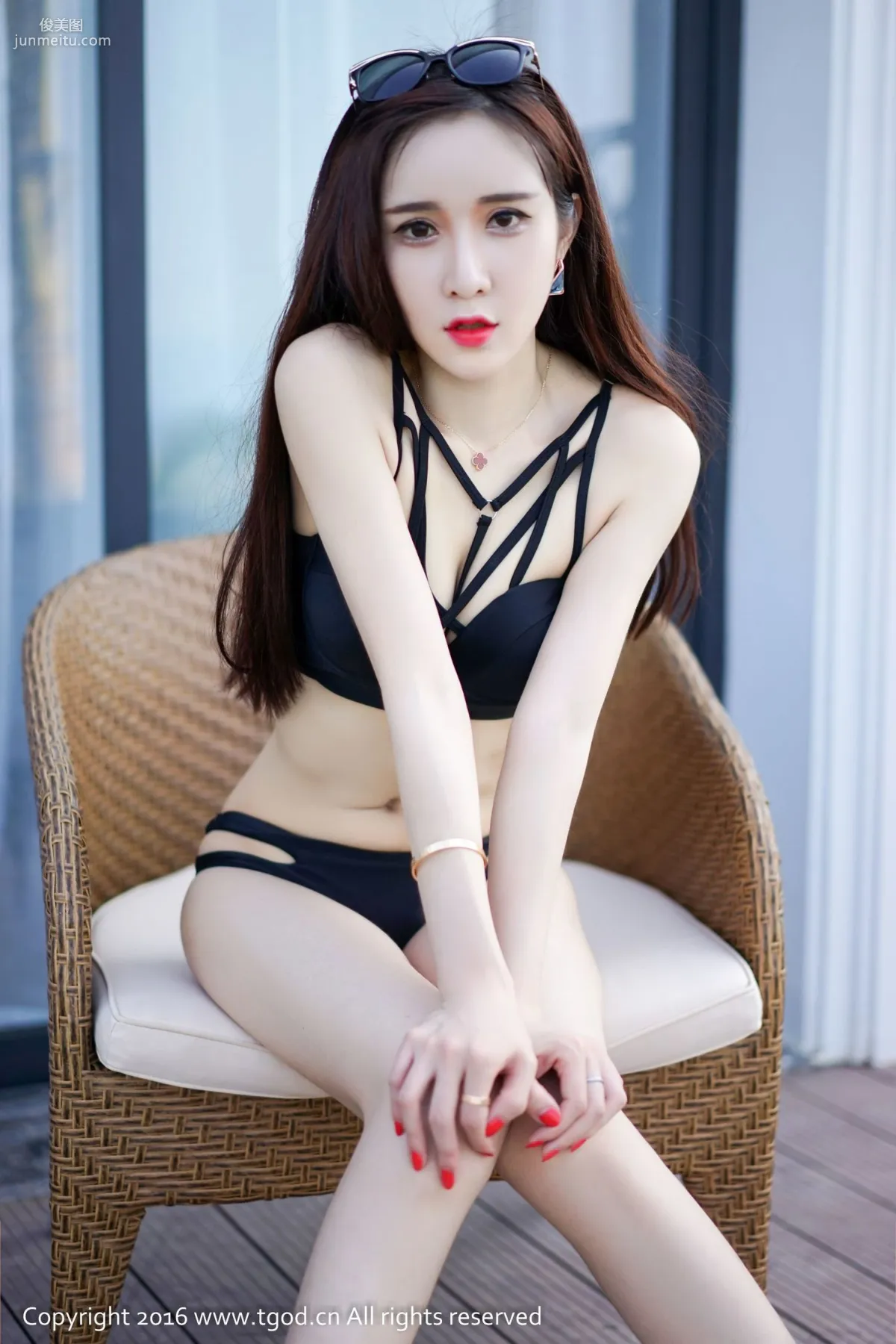 Eva_Qianqian "The Goddess Is Slowly Walking Toward You" [TGOD] Photo Set photo 9