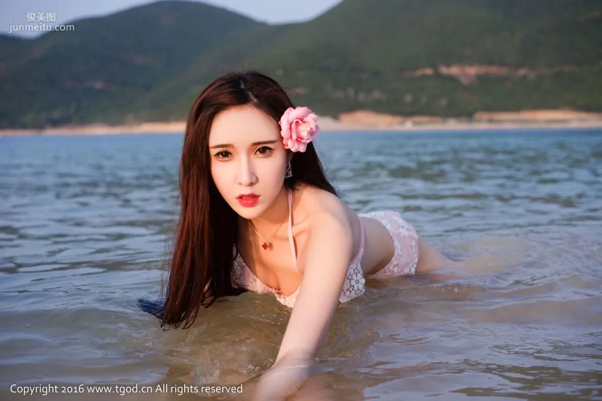 Eva_Qianqian "The Goddess Is Slowly Walking Toward You" [TGOD] Photo Set photo 13