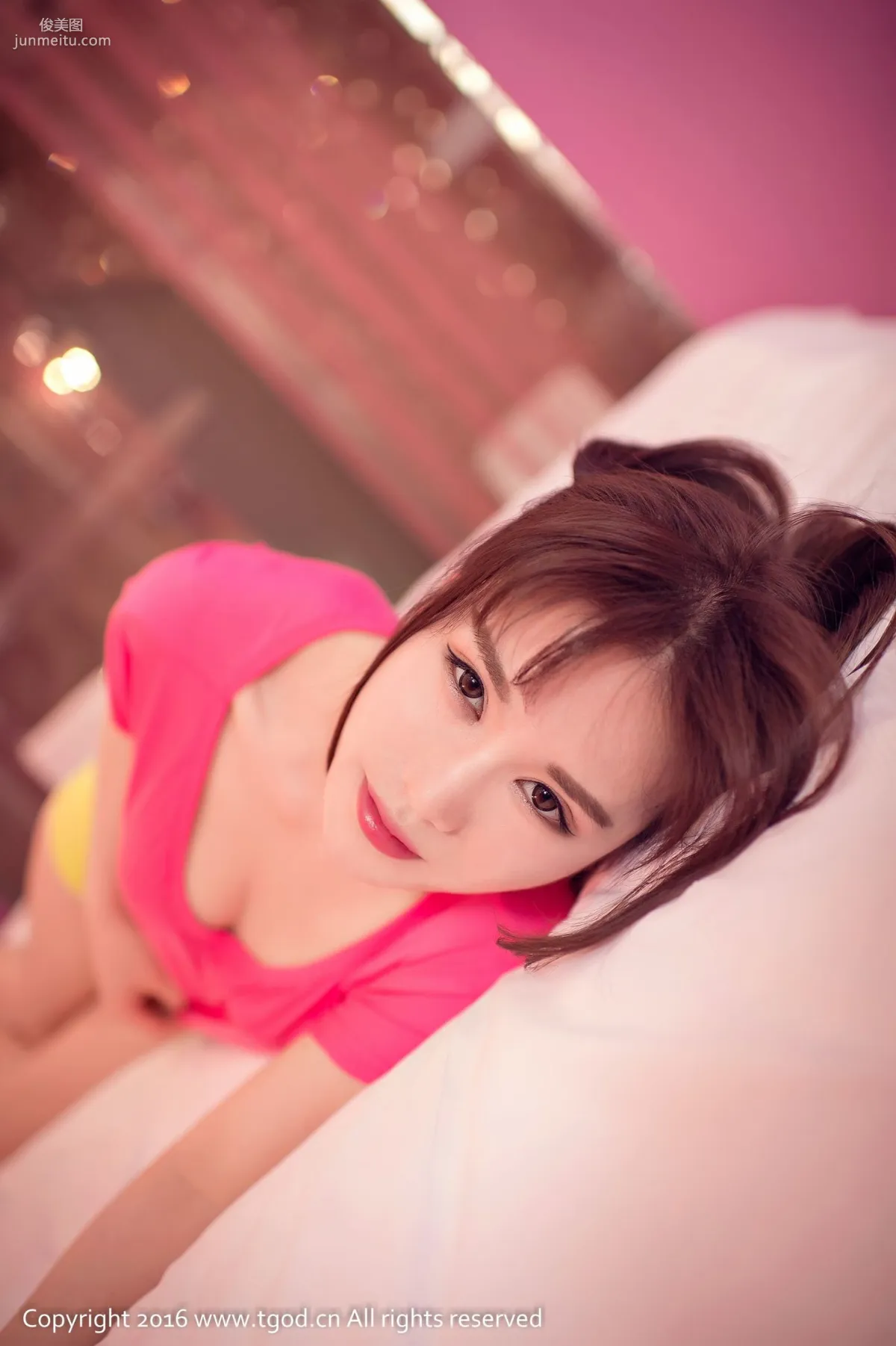 Lu Xiaobai Bum, Pure Ponytail Little Princess [TGOD] Photo Set photo 12