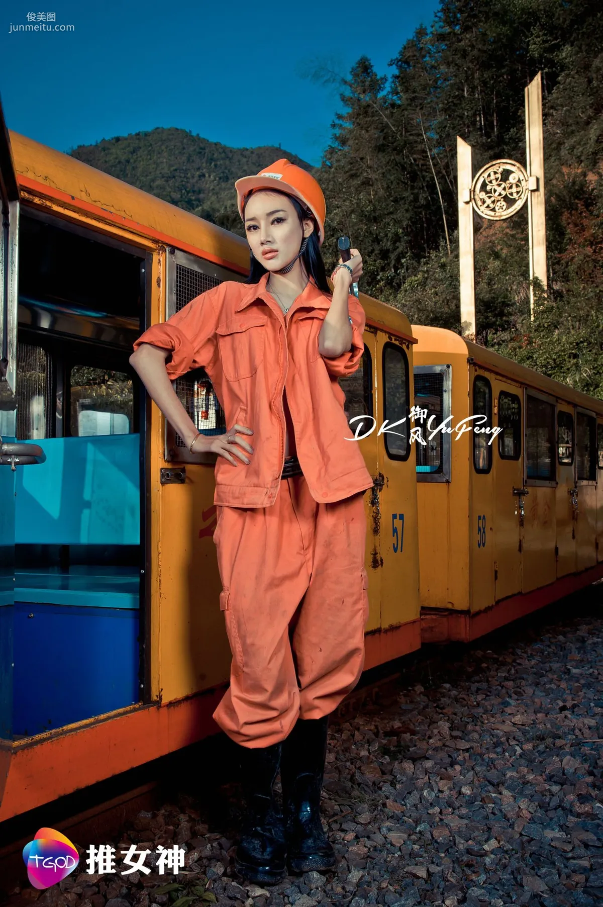 婕西兒jessie《礦工女神》 [推女神TGOD] 寫真集 8