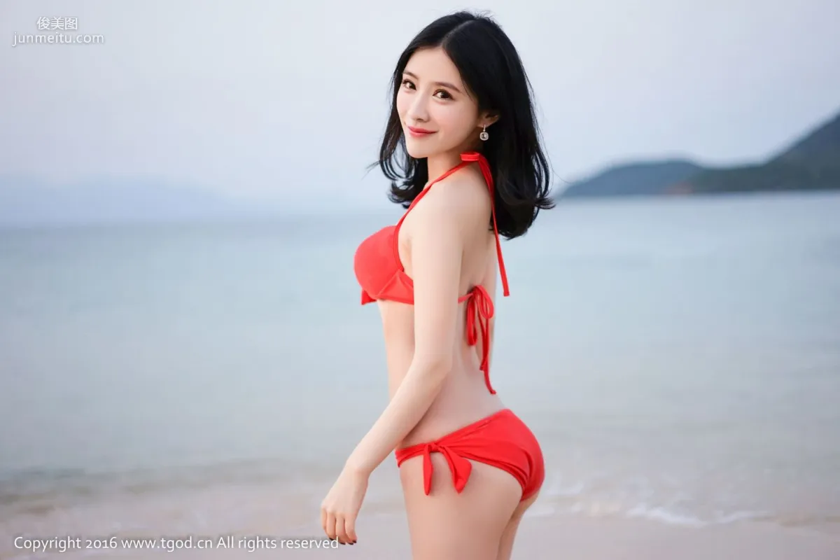 Shi Yijia Kitty Jiang, Pure Face Blooms Only for You [TGOD] Photo Set photo 30
