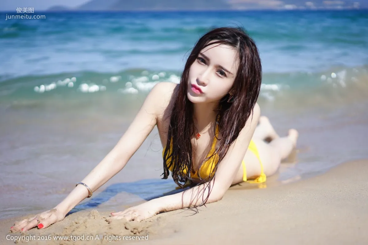 Eva_Qianqian "The Goddess Is Slowly Walking Toward You" [TGOD] Photo Set photo 38