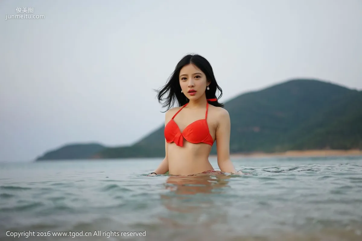 Shi Yijia Kitty Jiang, Pure Face Blooms Only for You [TGOD] Photo Set photo 42