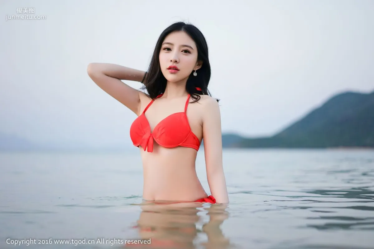 Shi Yijia Kitty Jiang, Pure Face Blooms Only for You [TGOD] Photo Set photo 43