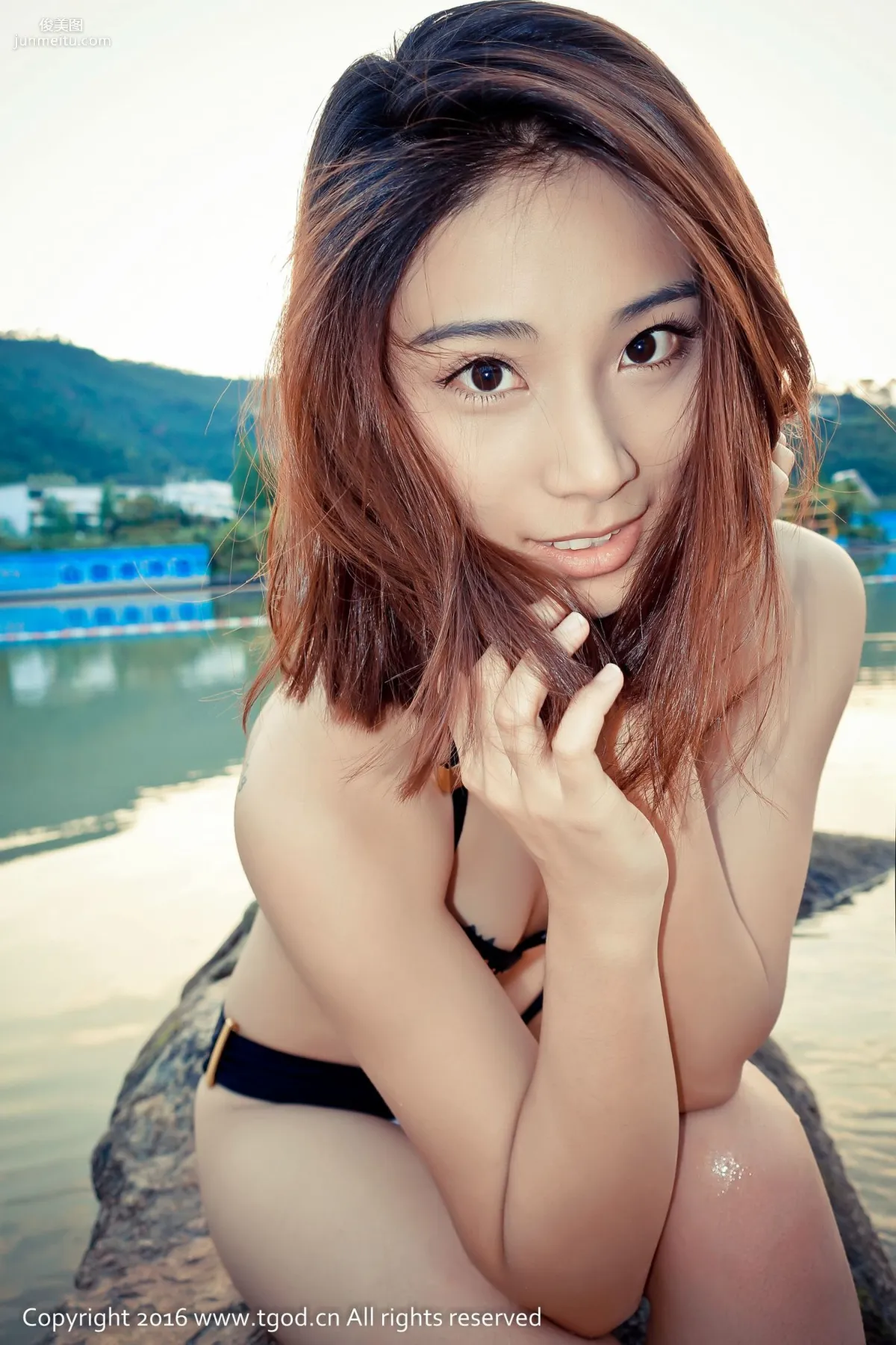 Lee Xiaotang, Warm as Jade Hot Spring Show [TGOD] Photo Set photo 36