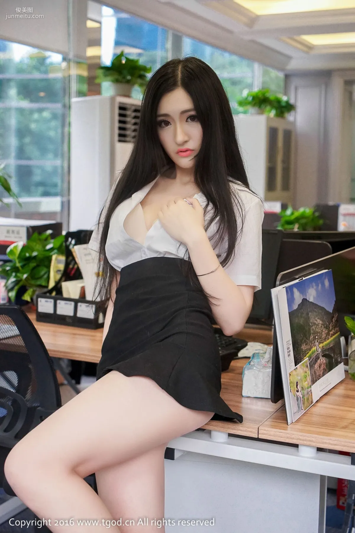 沈夢瑤G-cat《制服誘惑不可擋》 [推女神TGOD] 寫真集 8