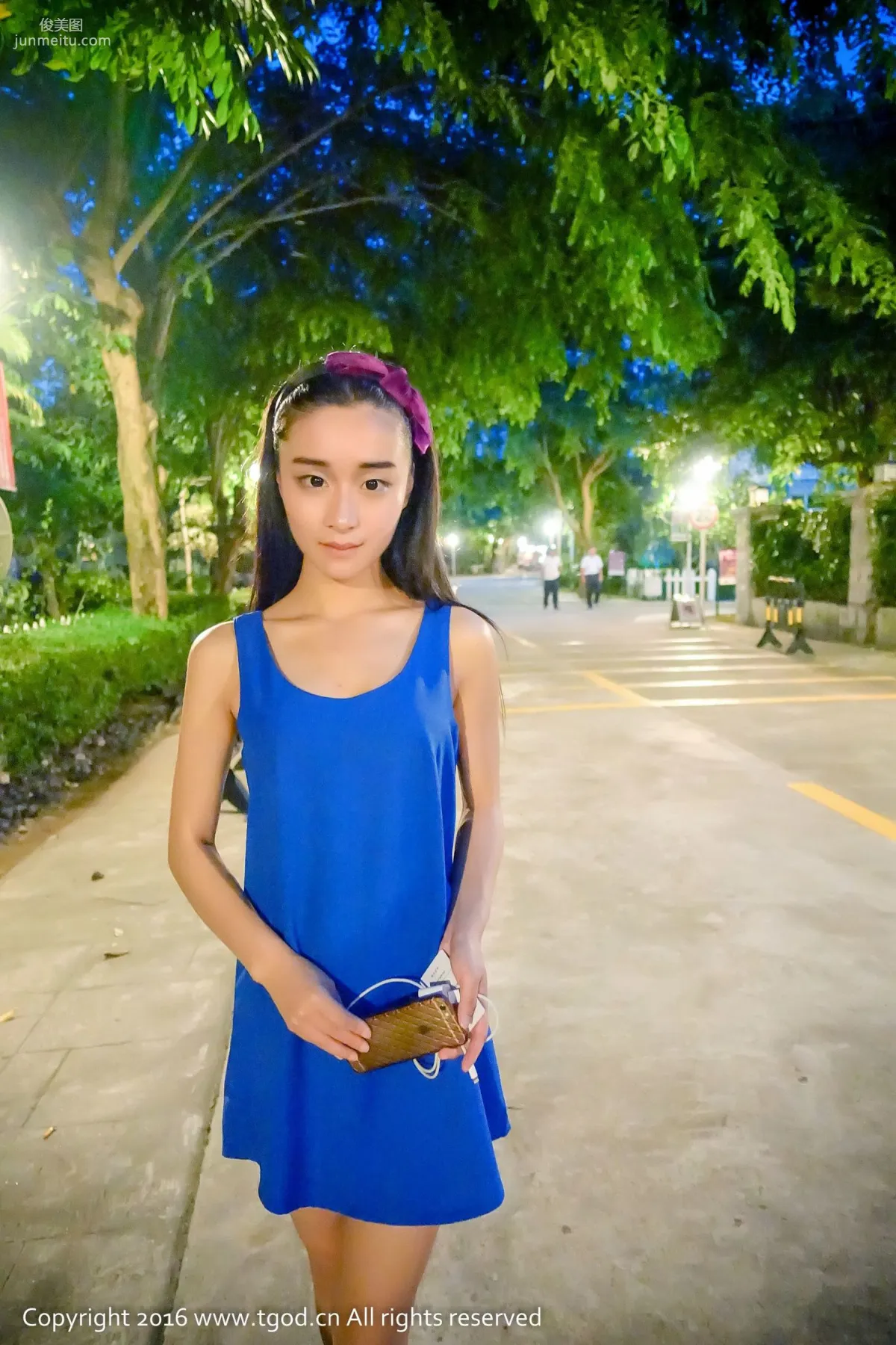 Qimeng Cherish, Gudou Hot Spring, Fair and Lovely Slender Waist [TGOD] Photo Set photo 1