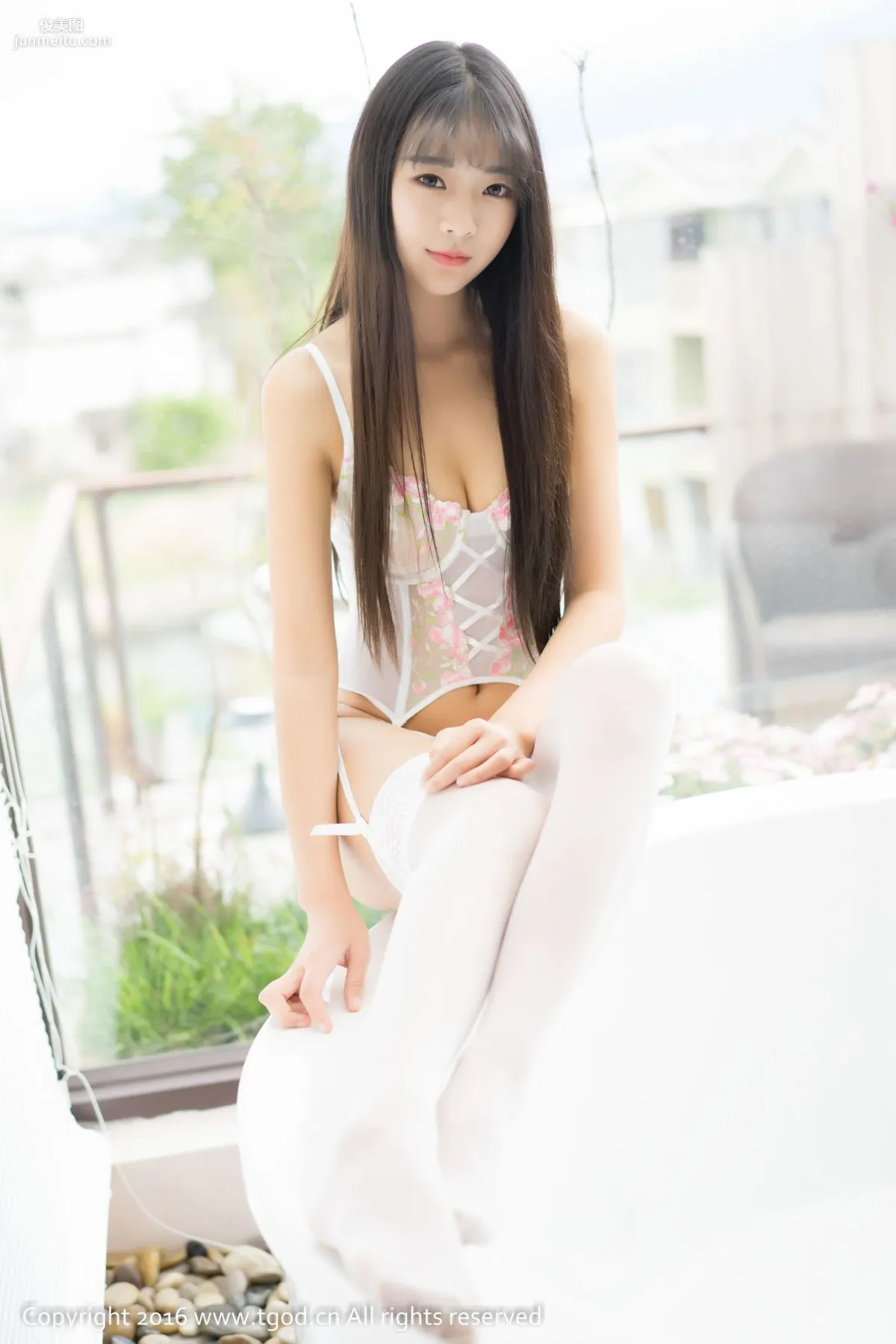 Kele Vicky, Dali Travel Shoot, Fresh Kimono + Sexy Lingerie [TGOD/Ugirls App] Photo Set photo 40