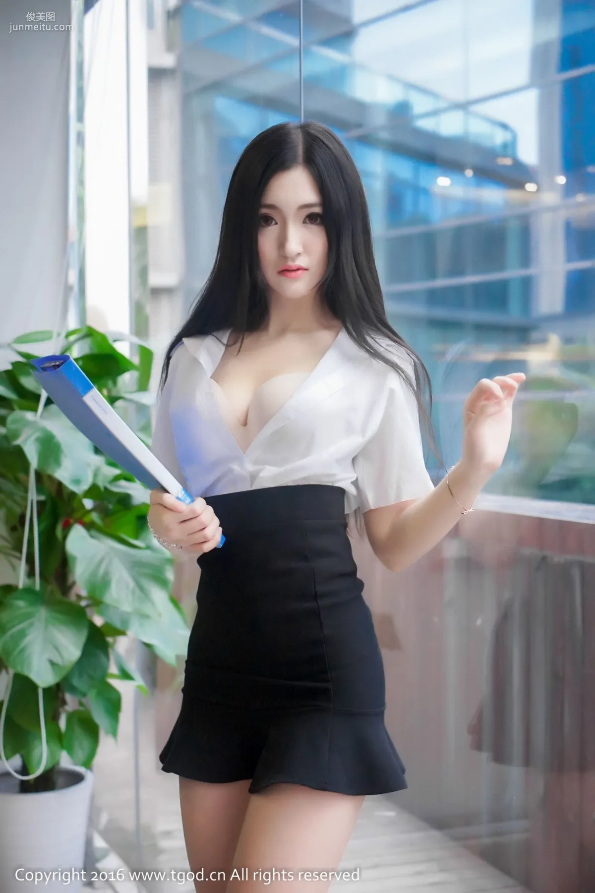 沈夢瑤G-cat《制服誘惑不可擋》 [推女神TGOD] 寫真集 57