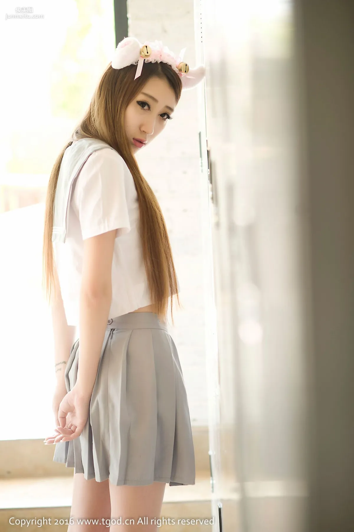 Jia Qi "Long-Legged Goddess, Queenly Aura, Fashionable Interpretation of Beautiful Sexiness" [TGOD] Photo Set photo 3