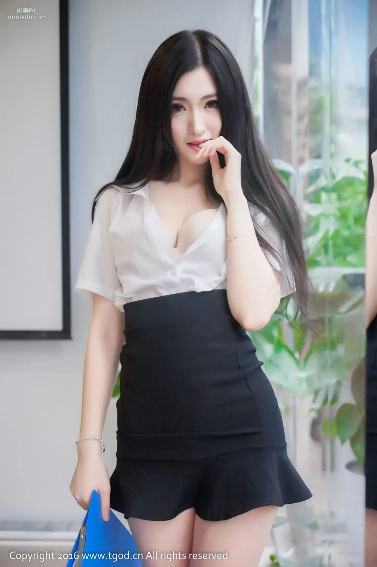 沈夢瑤G-cat《制服誘惑不可擋》 [推女神TGOD] 寫真集 58