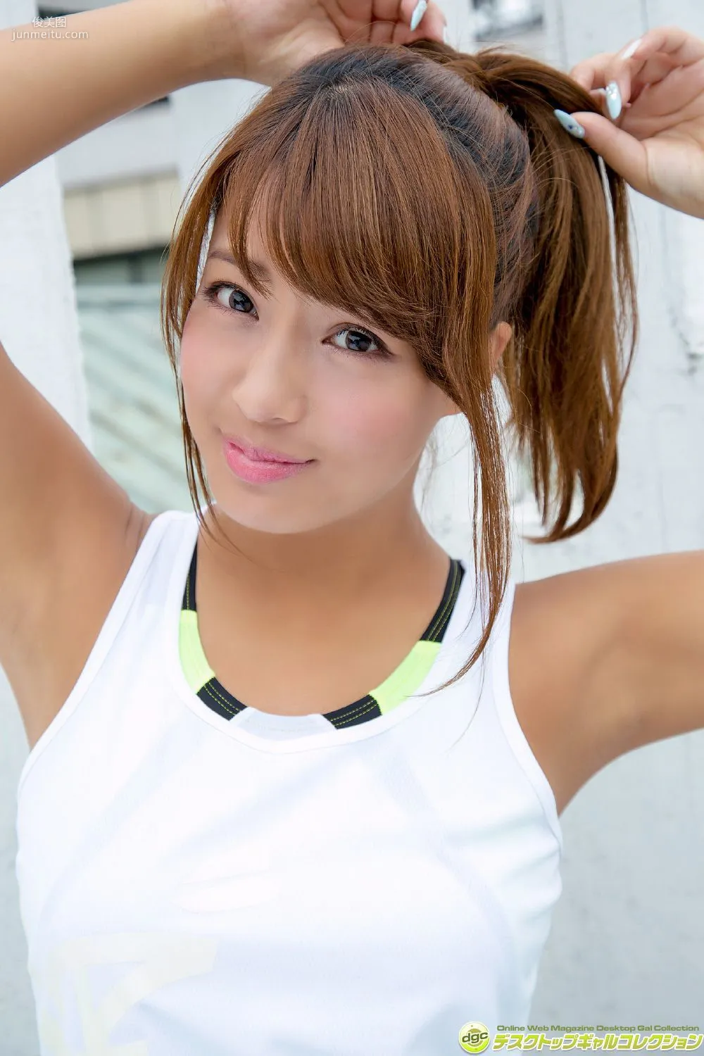 Rina Hashimoto, Rising in Popularity with Dark Skin G-Cup Plump Body Photo Set [DGC] NO.1329 photo 21