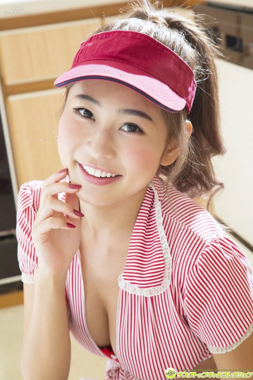 十枝梨菜《バスト90cmGカップのミニマムグラマー》 寫真集 [DGC] NO.1337 46