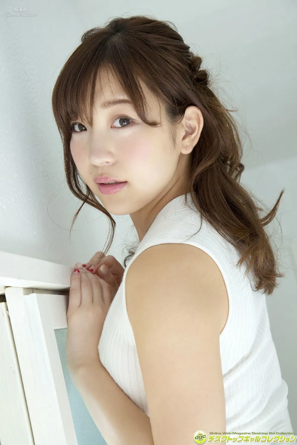 Yuriko Ishihara, Young Lady Face and Richly Ripened Beautiful F-Cup Breasts, Photo Set [DGC] NO.1331 photo 66