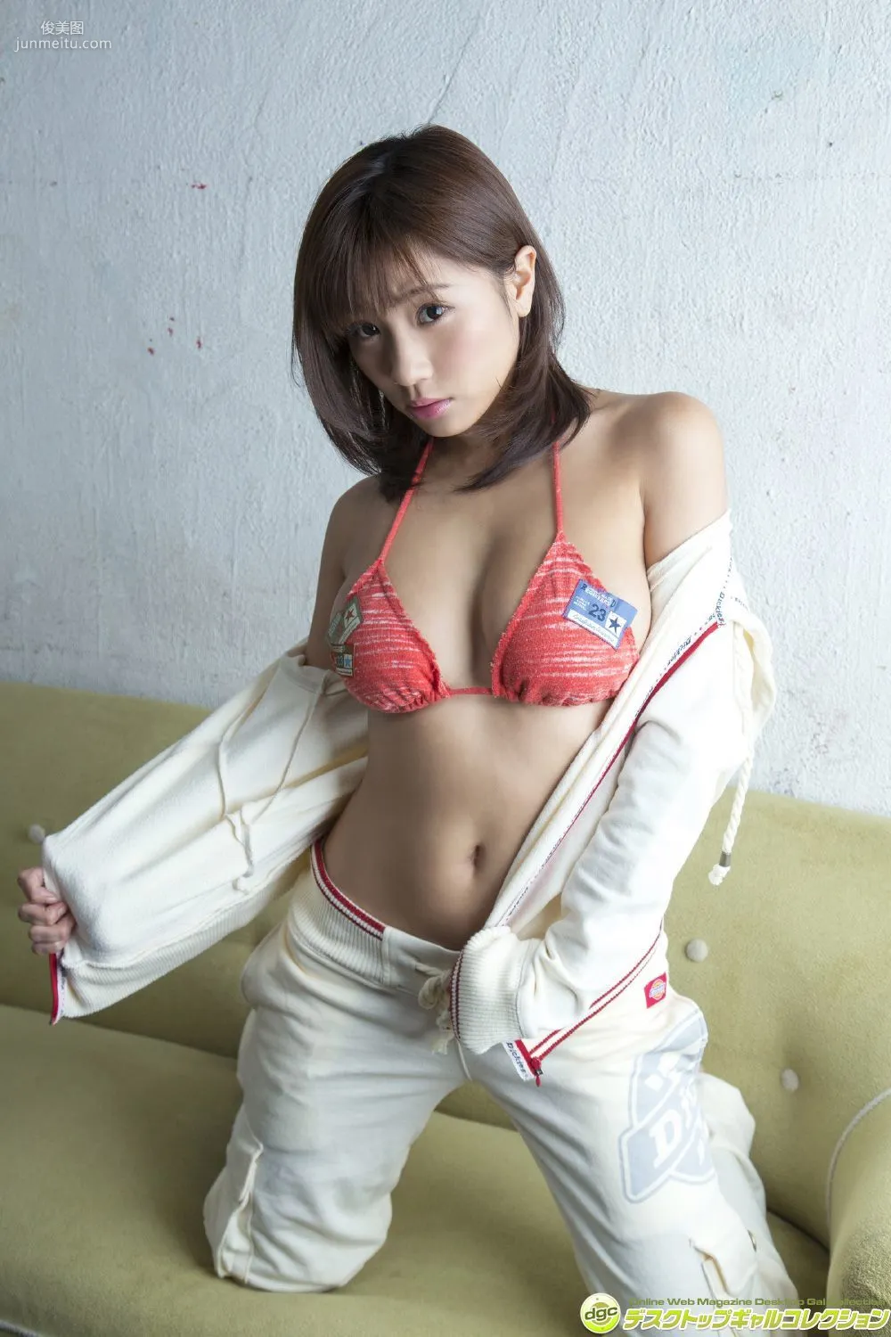 Aya Hazuki, Petite but Her 90cm H-Cup Is Charming! Photo Set [DGC] NO.1292 photo 35