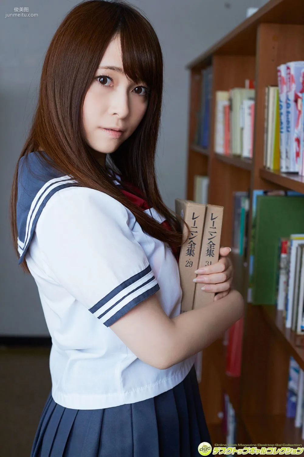 Miharu Kanda, 92cm Transparent Fair-Skinned H-Cup Gravure Idol, Photo Set [DGC] NO.1334 photo 4