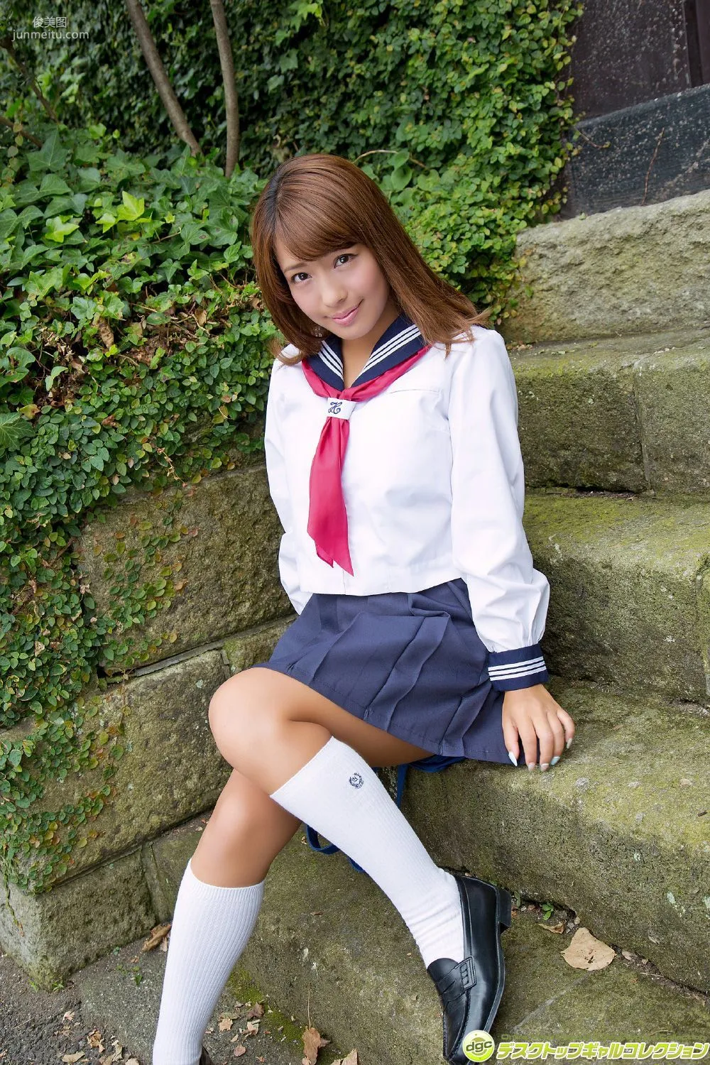 Rina Hashimoto, Rising in Popularity with Dark Skin G-Cup Plump Body Photo Set [DGC] NO.1329 photo 2
