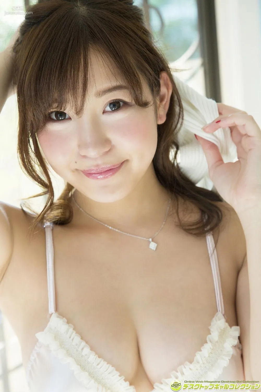 Yuriko Ishihara, Young Lady Face and Richly Ripened Beautiful F-Cup Breasts, Photo Set [DGC] NO.1331 photo 72