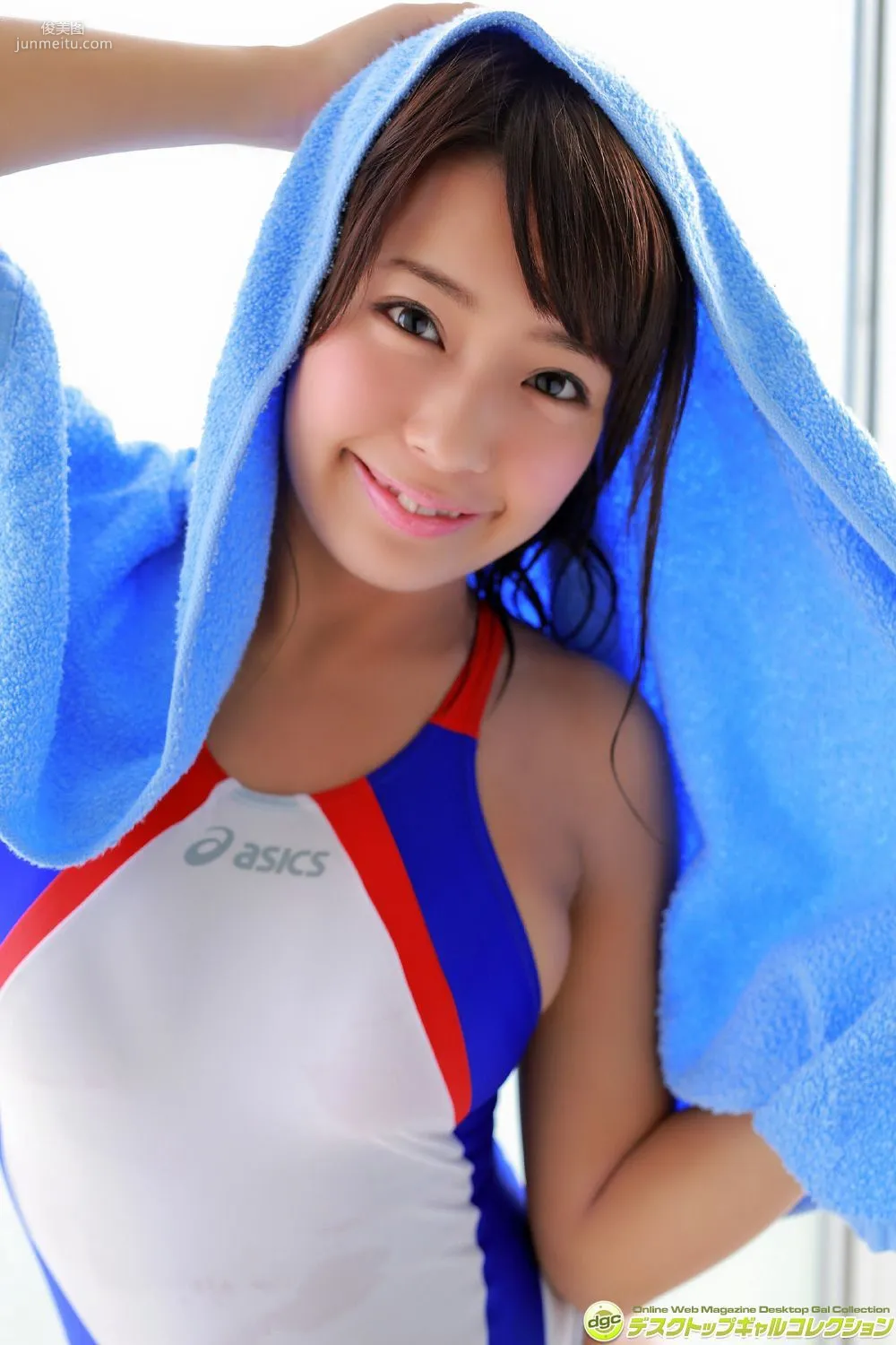 Rina Hashimoto《Uniform About to Burst with Overwhelming G-Cup!》Photo Set [DGC] NO.1290 photo 100