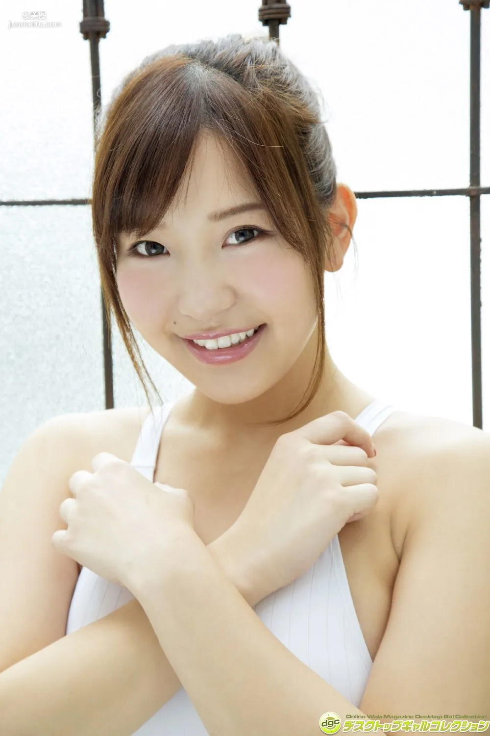 Yuriko Ishihara, Young Lady Face and Richly Ripened Beautiful F-Cup Breasts, Photo Set [DGC] NO.1331 photo 12