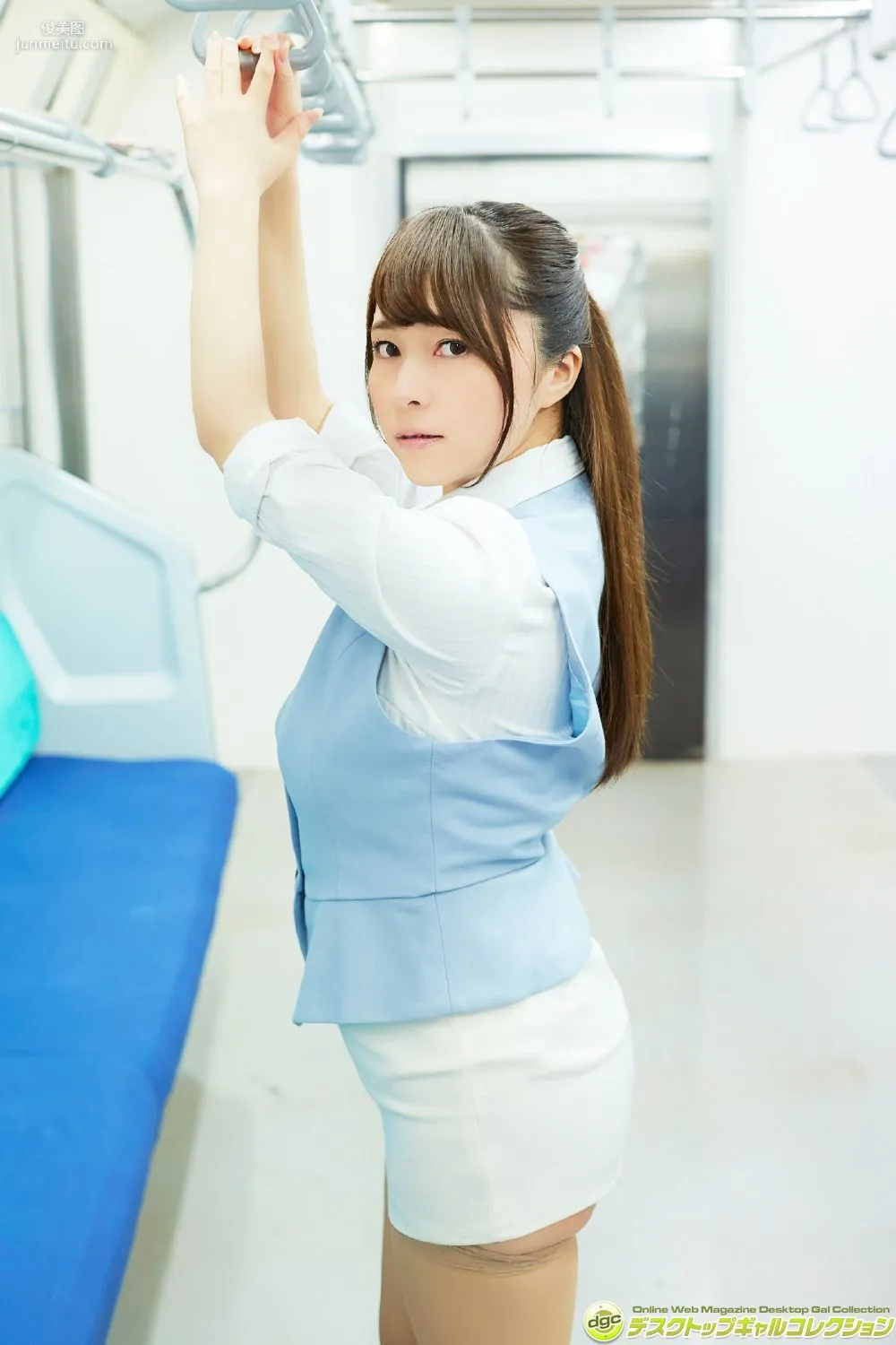 Miharu Kanda, 92cm Transparent Fair-Skinned H-Cup Gravure Idol, Photo Set [DGC] NO.1334 photo 26
