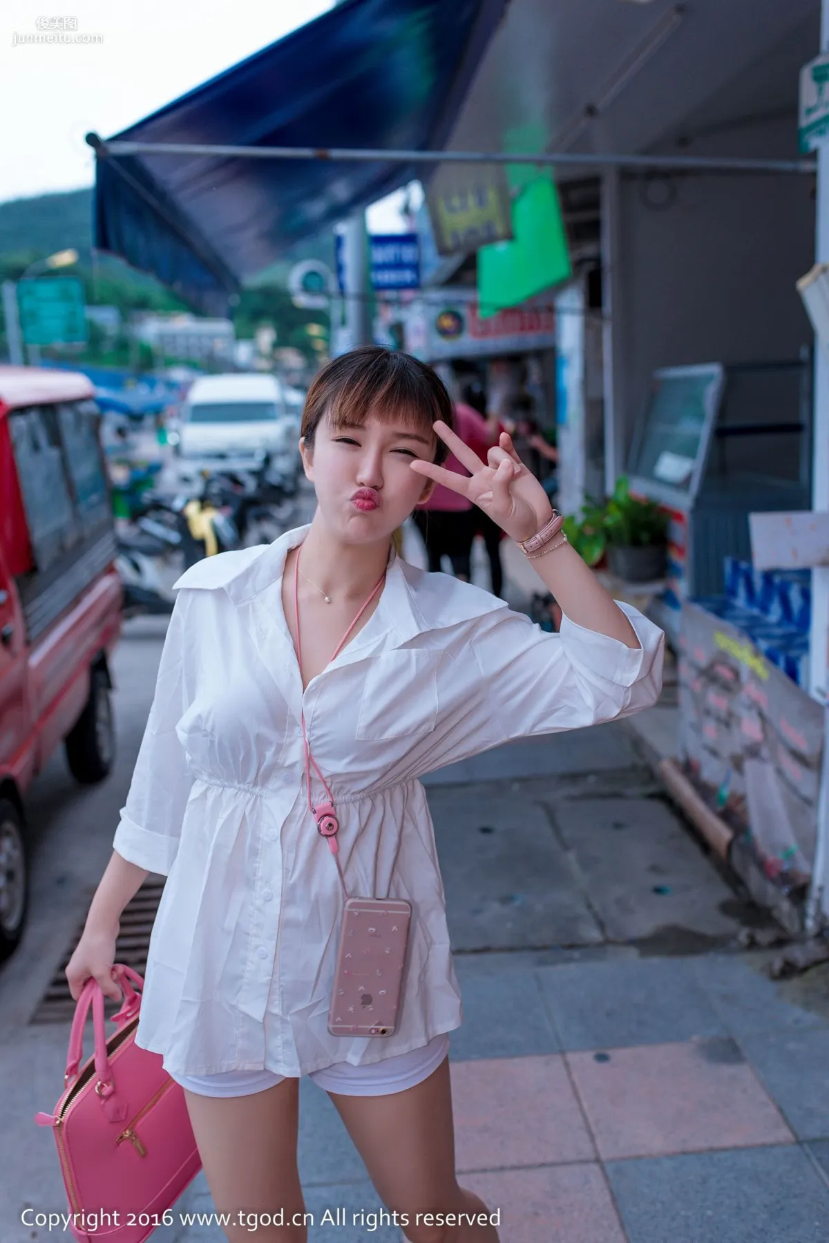 k8 Aojiao Mengmeng《Snow-White Breasts and Little Beautiful Butt》 [TGOD] Photo Set photo 30