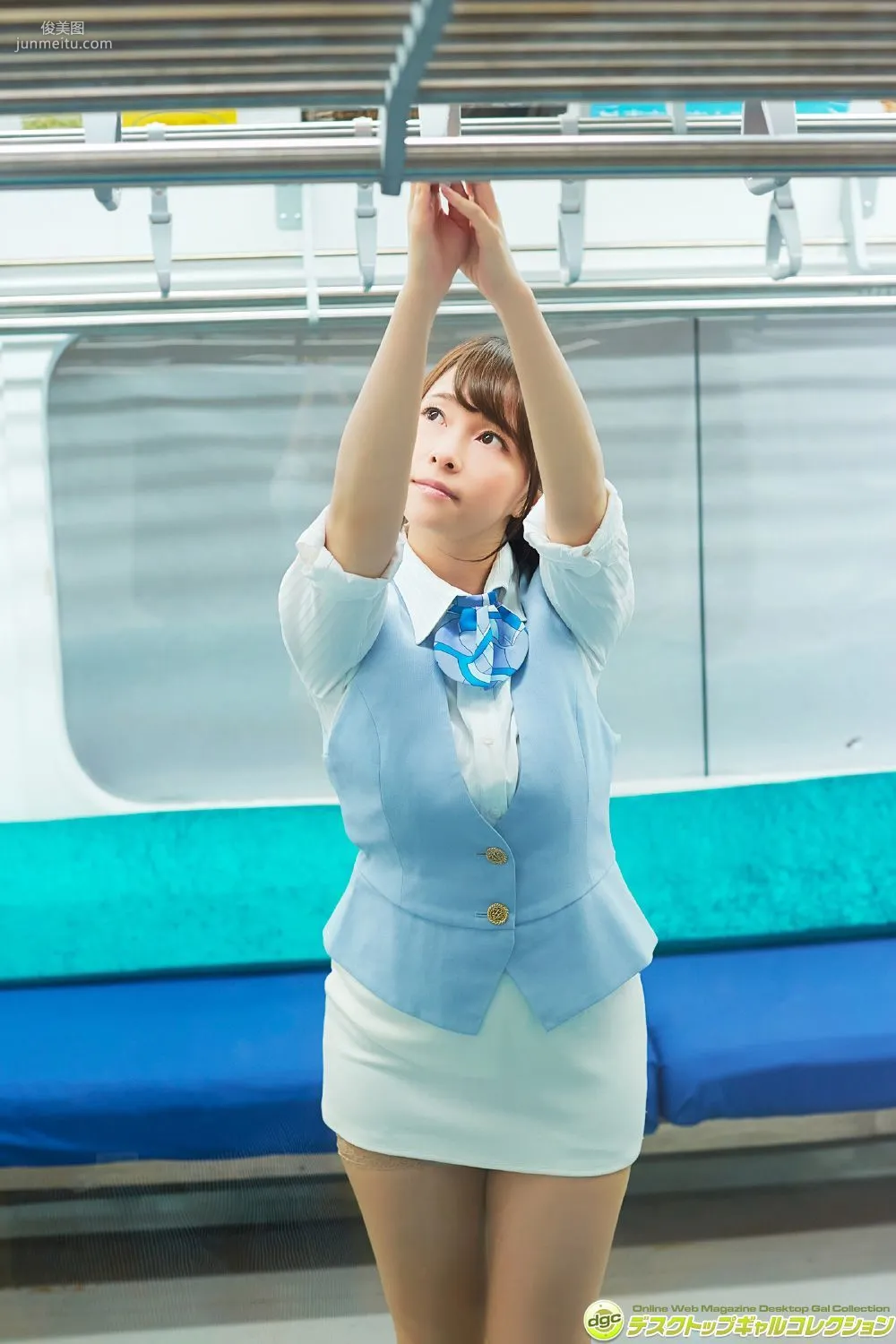 Miharu Kanda, 92cm Transparent Fair-Skinned H-Cup Gravure Idol, Photo Set [DGC] NO.1334 photo 27