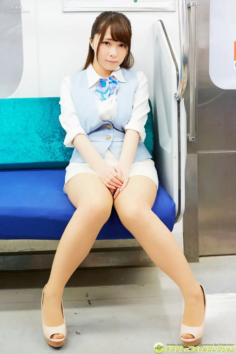 Miharu Kanda, 92cm Transparent Fair-Skinned H-Cup Gravure Idol, Photo Set [DGC] NO.1334 photo 28