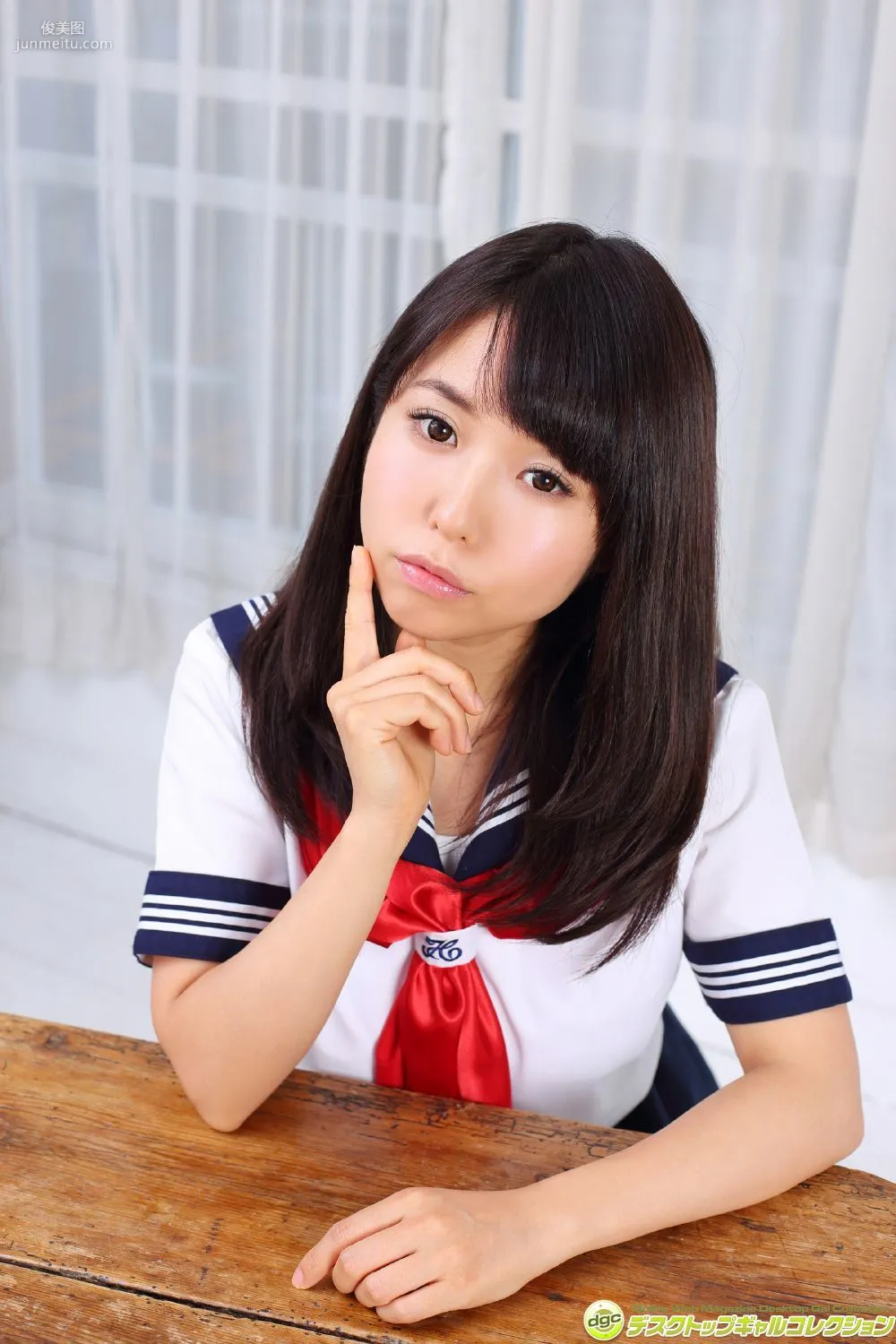 Haruka Momoi 88cm Plump H-Cup Baby Face Gravure Idol! Photo Set [DGC] NO.1288 photo 2