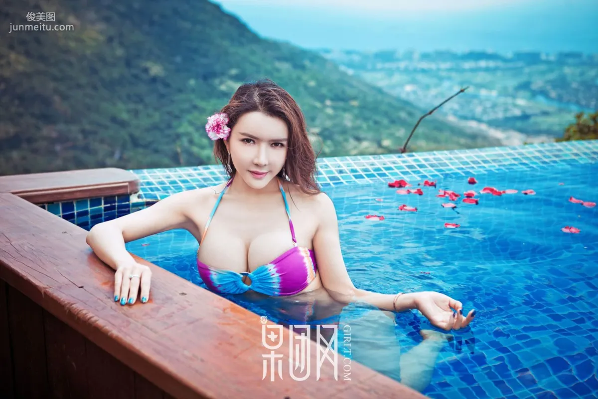 Gong Yuefei China's Number One Sexy Goddess Seaside Beautiful Photos [Girlt] No.057 Photo Set photo 11