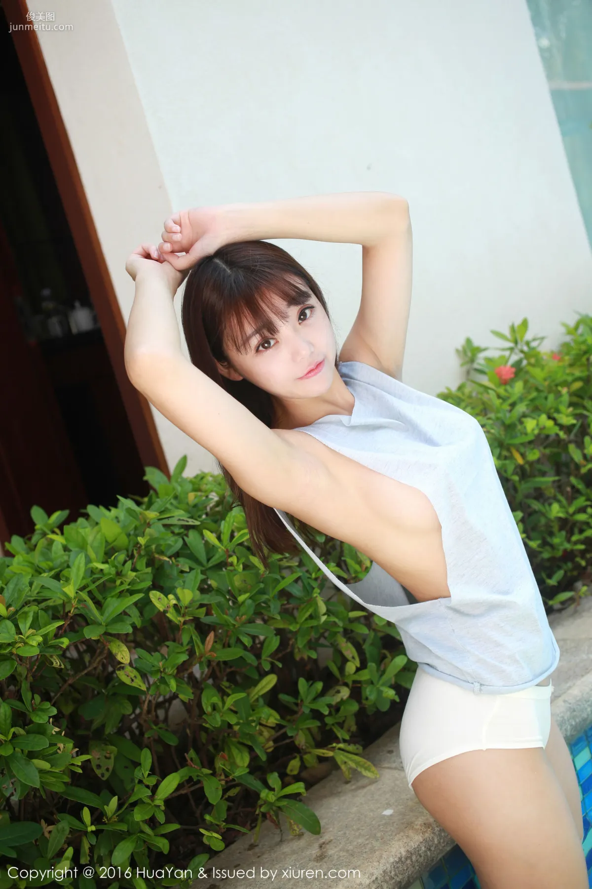 佘貝拉bella《三亞旅拍第2套》 [花の顔HuaYan] VOL.013 寫真集 41
