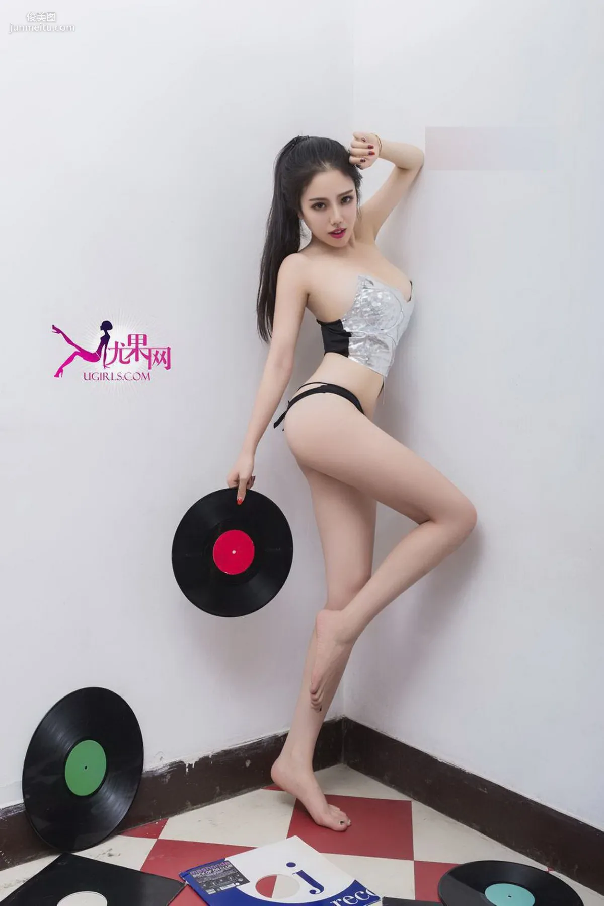 [Ugirls] U054 Ni Xiaoyao "The Perfect Encounter of Oriental Charm and Wild Punk" Photo Set photo 30