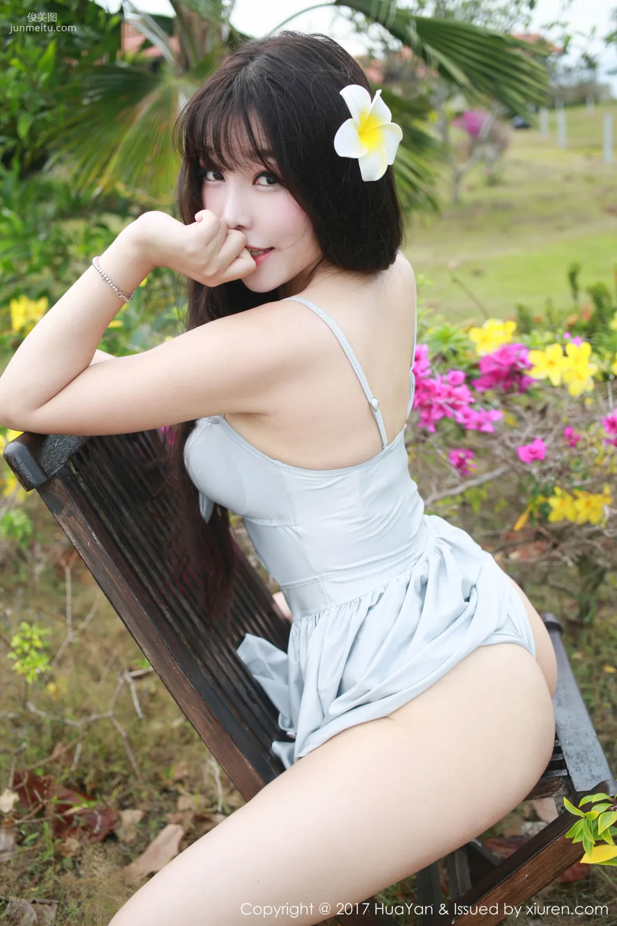 芝芝Booty《小清新的性感》 [花の顔HuaYan] VOL.038 寫真集 14