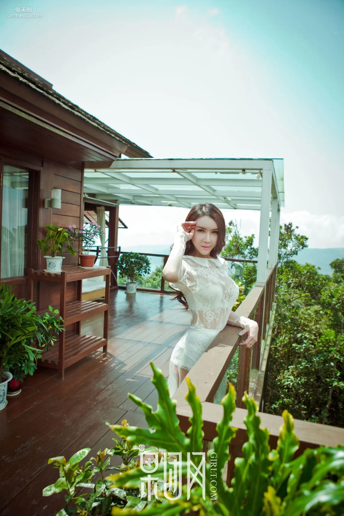 Gong Yuefei China's Number One Sexy Goddess Seaside Beautiful Photos [Girlt] No.057 Photo Set photo 3
