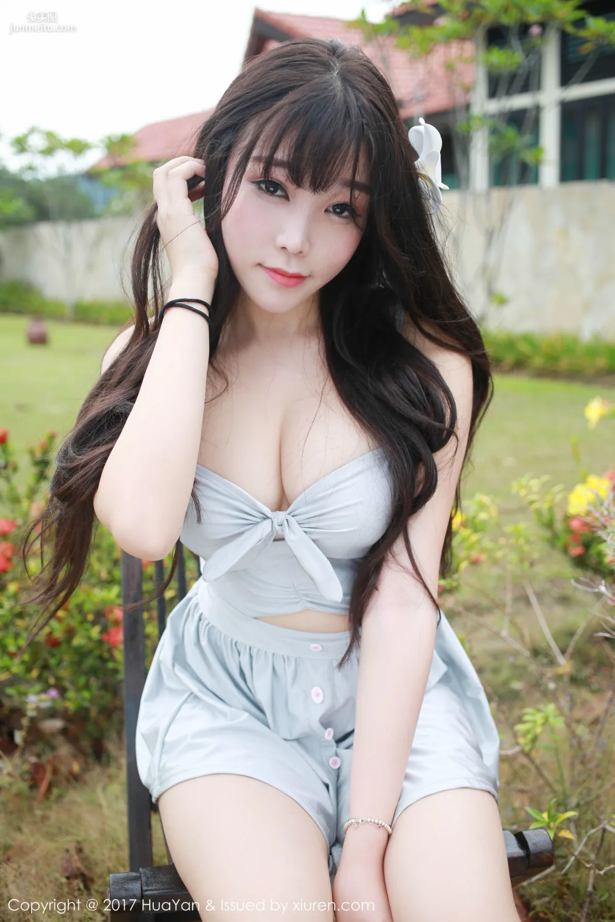 芝芝Booty《小清新的性感》 [花の顔HuaYan] VOL.038 寫真集 1