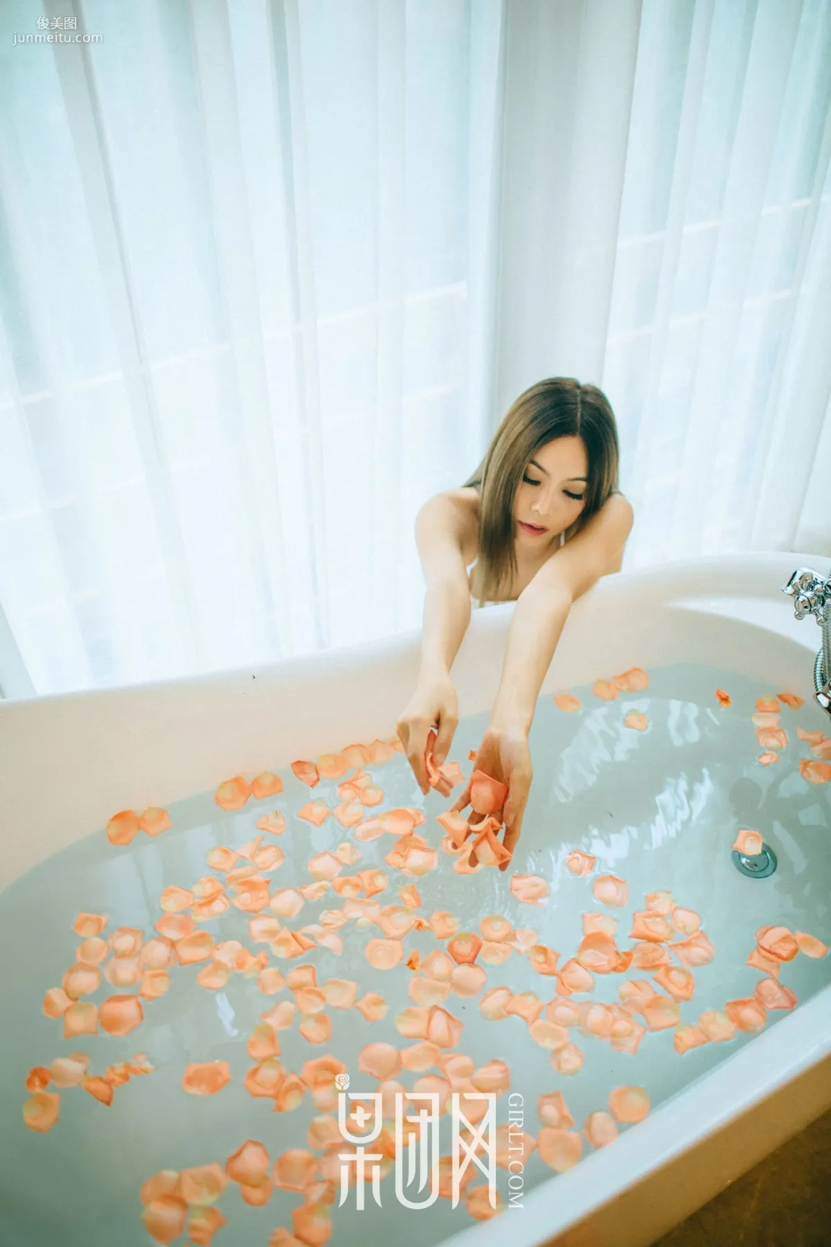 Pure Girl Body Like Jade Snow White Tender Skin [Girlt] No.058 Photo Set photo 43