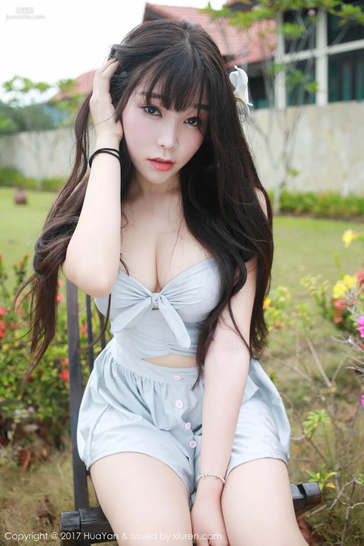 芝芝Booty《小清新的性感》 [花の顔HuaYan] VOL.038 寫真集 2